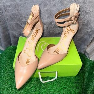 Sam Edelman Blush Ankle Strap Heels